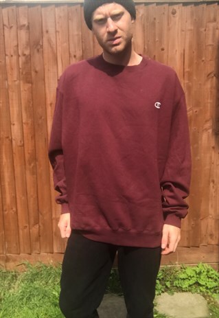 VINTAGE CHAMPION CREW NECK SWEATSHIRT JUMPER XL XXL OVERSIZE