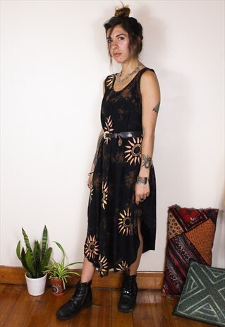 FAIRTRADE FESTIVAL BOHO SUN MIDI DRESS
