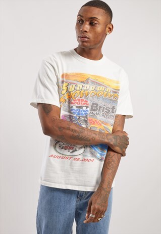 VINTAGE SUNDOWN SHOWDOWN NASCAR GRAPHIC T-SHIRT