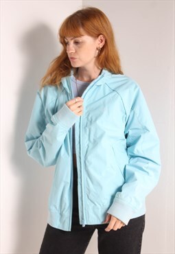 Vintage Helly Hansen Waterproof Winter Jacket Blue