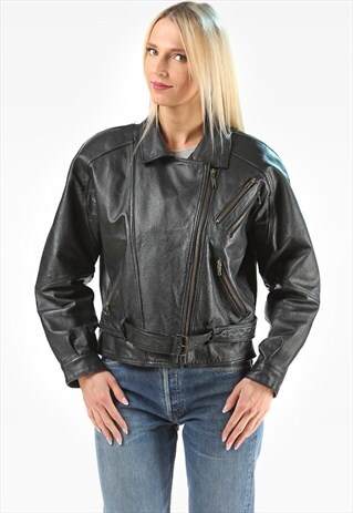 BOYFRIEND LEATHER BIKER JACKET