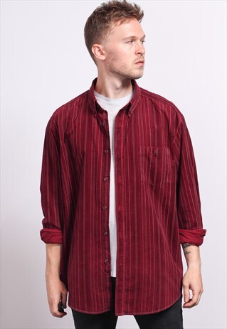 VINTAGE CORDUROY CORD SHIRT