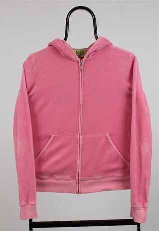 JUICY COUTURE VINTAGE Y2K PINK HOODIE