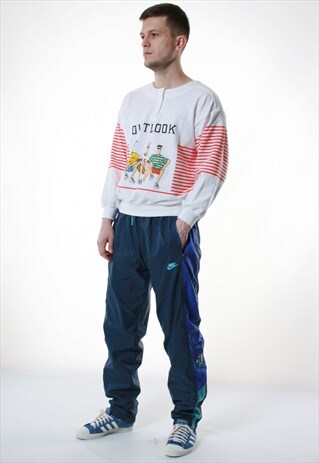 90S VTG RARE NIKE SPORT TROUSERS 13522
