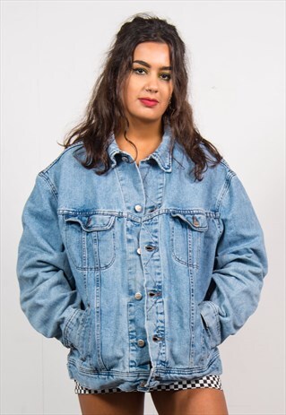 LEE VINTAGE 90'S LIGHT BLUE DENIM JACKET