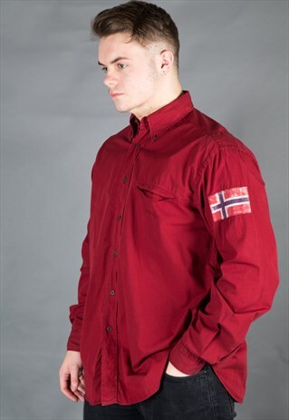 VINTAGE 90S NAPAPIJRI SHIRT