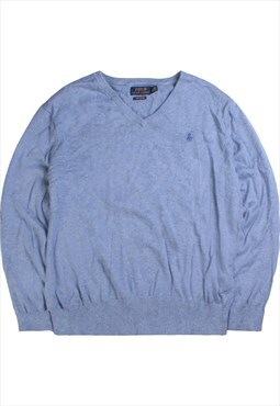 Vintage  Polo Ralph Lauren Jumper / Sweater Knitted V Neck