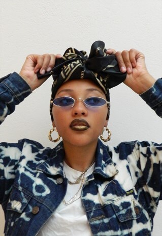 BLUE BABY GIRL SLIM SUNGLASSES