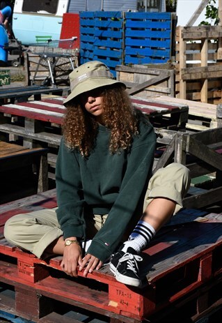 VINTAGE TOMMY HILFIGER GREEN JUMPER / SWEATER