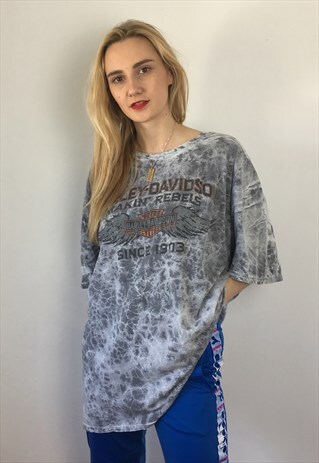 VINTAGE 90S RARE HARLEY-DAVIDSON OVERSIZED T SHIRT UNISEX