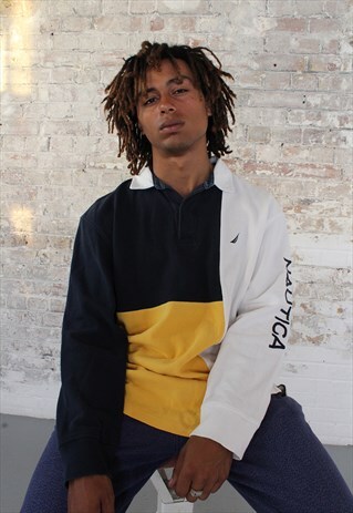 VINTAGE NAUTICA 1/4 ZIP JUMPER
