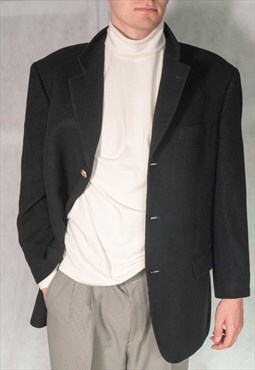 Ted Lapidus Wool Jacket Blazer Luxury Qualited