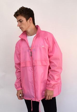 G&G UNISEX 2G PINK LIGHTWEIGHT WINDBREAKER