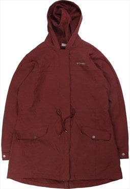 Vintage 90's Columbia Windbreaker Jacket Hooded Full Zip Up