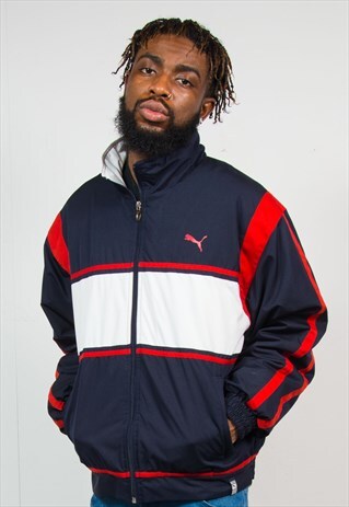 PUMA RETRO PANEL BOMBER JACKET