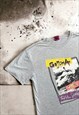 VINTAGE MENS GOTCHA SURF SPELL OUT T SHIRT
