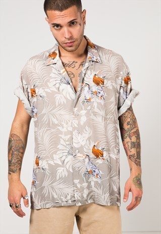VINTAGE 80S HAWAIIAN SHIRT / S1605