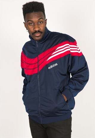 VINTAGE 80'S USA ADIDAS SPORT TRACKSUIT / S0255