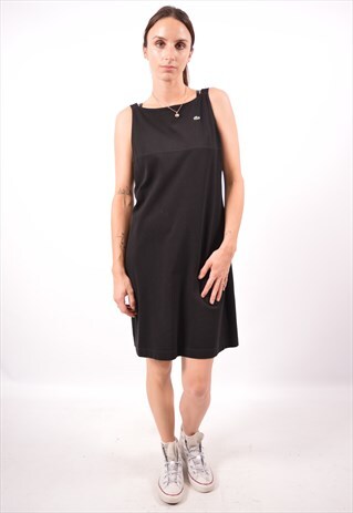 VINTAGE LACOSTE A-LINE DRESS BLACK