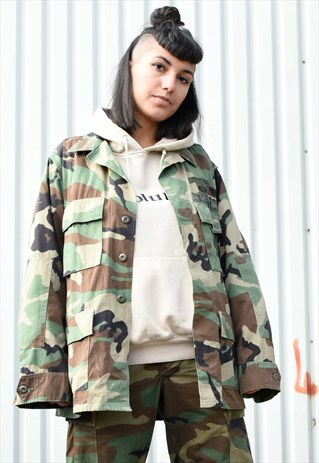 GENUINE U.S. ARMY CAMOUFLAGE JACKET