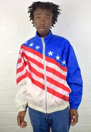 VINTAGE 90'S USA SHELL JACKET