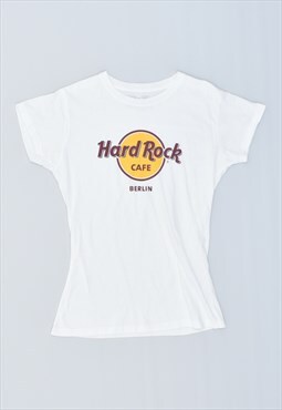 Vintage 90's Hard Rock Cafe Berlin T-Shirt Top White