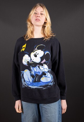 black disney sweatshirt