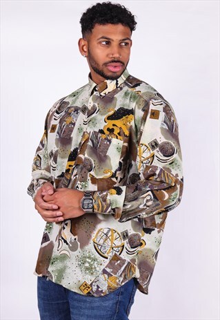 VINTAGE PATTERNED SHIRT S1456