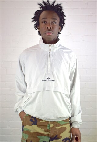 VINTAGE 90'S SERGIO TACCHINI PULLOVER SHELL JACKET