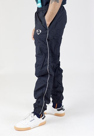 VINTAGE 90'S NIKE BLACK TRACKSUIT BOTTOMS