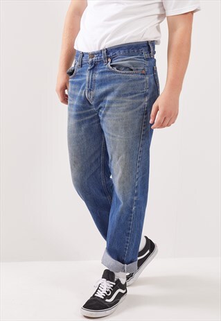 VINTAGE LEVI'S 751 STRAIGHT LEG DENIM JEANS