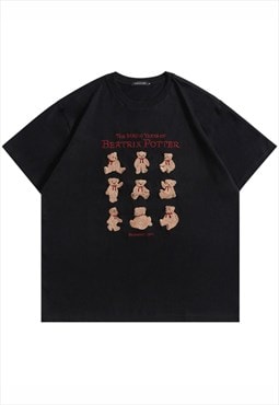 Kalodis bear embroidered t-shirt
