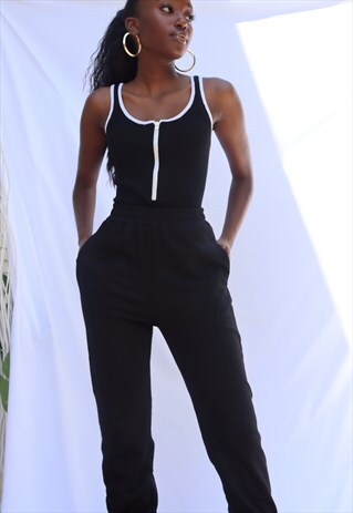 BLACK ZEZE SWEATPANTS