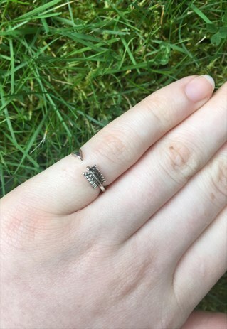 WOMENS BOHO TURQUOISE SILVER COLOUR ARROW AZTEC RING