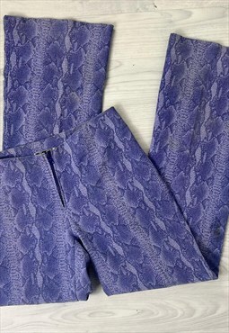 Vintage 90s Purple Trousers