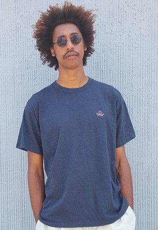 90S SKATER SURFER THIN STRIPE SHORT SLEEVE SHIRT XL
