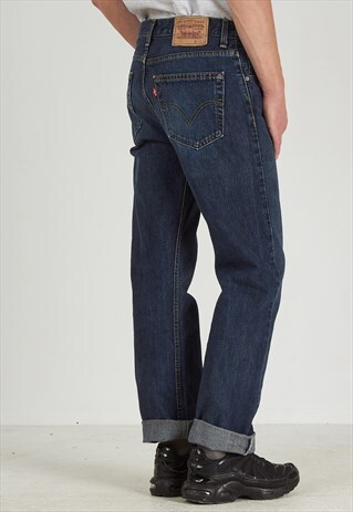 VINTAGE BLUE LEVI'S 752 FIT DENIM JEANS
