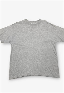 Vintage Champion Plain T-Shirt Grey Large BV17977