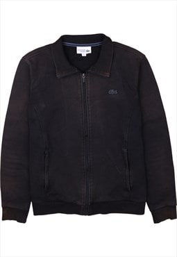Vintage 90's Lacoste Sweatshirt Lightweight Full Zip Up