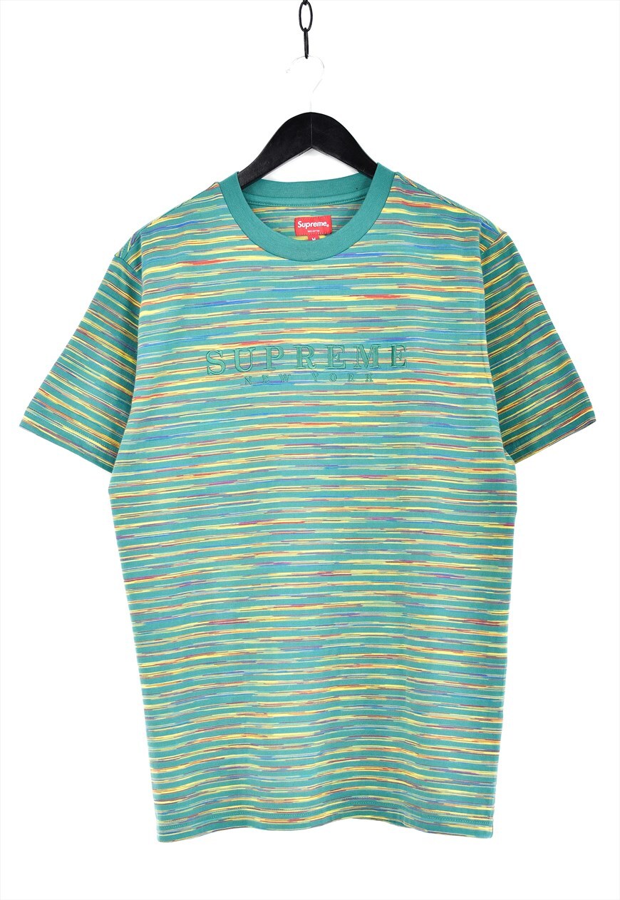 supreme static stripe tee