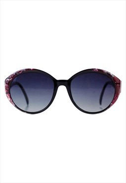 NOS 90s Snake print vintage oversized sunglasses deadstock