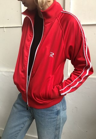 VINTAGE 90' COOL OLDSCHOOL RED UNISEX SWEATSHIRT