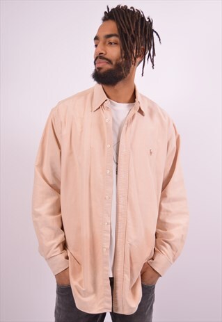 VINTAGE POLO RALPH LAUREN SHIRT ORANGE