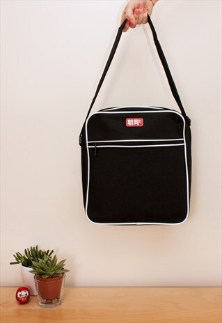 JAPANESE RETRO STYLE FLIGHT BAG - MESSENGER SHOULDER BAG