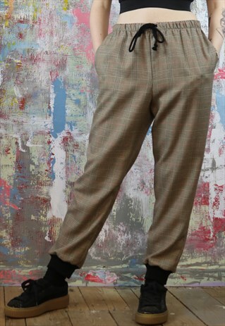 CHECK JOGGERS