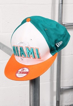Vintage New Era NFL Miami Dolphins Cap White Snapback Hat