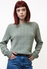 Ralph Lauren Sweater y2k Grey Polo Sweater Jumper 4859
