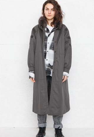 VINTAGE GREY COAT