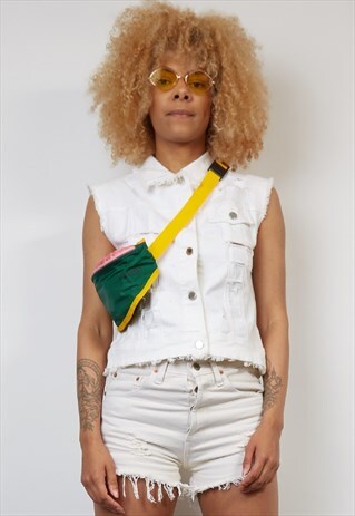 VINTAGE 80'S MULTICOLOUR BUM BAG
