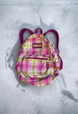 Vintage JanSport Checked Rucksack